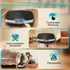 VOWVIT Vibrationsplatte mit Touchscreen, leise, Bluetooth, Produktbild-Vorschau 5