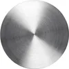 Zeller Present Glas-Untersetzer Edelstahl Ø10cm silber 7tlg Produktbild-Vorschau 5