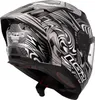 Integralhelm LS2 FF807 DRAGON Enthum Poliertes Silber größe Produktbild-Vorschau 4