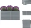 vidaXL Podwyższona grządka 160 x 80 x 77 cm Stal ocynkowana Podgląd zdjęcia produktu 1