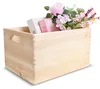 Creative Deco XXL Grote Platte Houten Krat-Doos Kist, 40 x Productafbeelding-voorbeeld 1