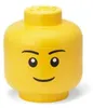 Úložný box, veľký, hlava, LEGO, Boy Anteprima dell’immagine prodotto