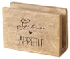 Boltze Home Serviettenhalter "Appetit Mango Spruch" Voir les images du produit 2