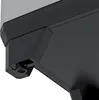 A close-up view of the bottom corner of a storage cabinet, showing a detail of its construction and a screw fitting. Anteprima dell’immagine prodotto