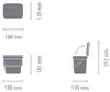 Brabantia Sort & Go Behälter 3l Grey Produktbild-Vorschau 19