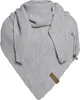 Knit Factory Coco Dreiecksschal - Grau - 190x85 cm Produktbild-Vorschau 1