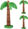 Relaxdays aufblasbare Palme, 3er Set, Partydeko, Pool & Produktbild-Vorschau 1