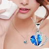 Halskette mit Anhänger, Zirkonia, eingelegt, Schmuck, Produktbild-Vorschau 2