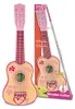 Bontempi Kinder-Gitarre mit 6 Saiten Holz Rosa 55 cm Produktbild-Vorschau 9