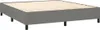 vidaXL Box spring bed frame dark grey 160x200 cm fabric Náhled obrázku produktu 3