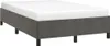 The Living Store Bettgestell Dunkelgrau 120x190 cm Samt Produktbild-Vorschau 2