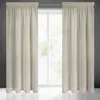 Vorhang EMILIA creme 140x270 cm  Kräuselband Tunnelzug Produktbild-Vorschau 1