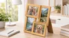 Bilderrahmen Collage für 4 Fotos Galerierahmen Wanddeko für Produktbild-Vorschau 3