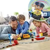 LEGO DUPLO Güterzug, „Push & Go“-Lok mit Lichtern und Produktbild-Vorschau 3