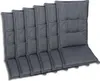 GO-DE Textil, Sesselauflage Hochlehner, 6er-Set, Farbe: Produktbild-Vorschau 1
