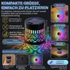 Lot de 2 lampes solaires décoratives, effet mandala, pour Voir les images du produit 5