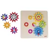 goki Zahnradspiel 7 Räder natur/bunt  Holz 21x21cm Produktbild-Vorschau 5