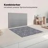 KitchenYeah© Herdabdeckplatte Mandala - Blau - Muster , Produktbild-Vorschau 3