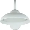 LED Außenleuchte Weiß IP54 schmal 25 cm breit warmweißes Produktbild-Vorschau 3