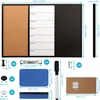 Kurtzy 3-In-1 Pinnwand Kombi-Tafel magnetisch - Tafel aus Produktbild-Vorschau 2