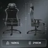 SENSE7 Spellcaster FUKU XL Gaming Stuhl Alcantara Schwarz - Produktbild-Vorschau 7