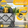 Chariot pliable TRESKO® 300 L avec frein, gris | Chariot à Voir les images du produit 6