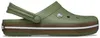 Crocs Uni Clogs Pantoletten in Oliv für den Sommer, leichte Produktbild-Vorschau 2