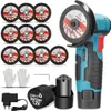500W 12V Akku-Winkelschleifer, 76mm Schleifscheibe, Produktbild-Vorschau 1