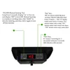 An instructional diagram showing a solar-powered watering device with accompanying text explaining its functions. Produktbild-Vorschau