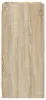 vidaXL Sideboard Sonoma-Eiche 72 x 36 x 80 cm Holzwerkstoff Produktbild-Vorschau 6