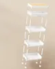 SONGMICS pojízdný vozík se zásuvkou, kuchyňský vozík se 4 Náhled obrázku produktu 3