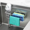 držák na houbičku do dřezu 3 v 1, závěsný organizér do Náhled obrázku produktu 1