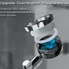 Hochdruck Turbo Duschkopf(Silber) mit Baumwollfilter,360° Produktbild-Vorschau 3