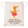 Mr. & Mrs. Panda Jutebeutel Fuchs Ballerina - Transparent - Produktbild-Vorschau 3