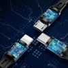 Baseus Golden Loop rozwijany kabel 3w1 USB - micro USB / Podgląd zdjęcia produktu 11