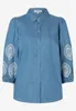 MORE & MORE Embroidered Denim Bl 0962 middle blue 42 Produktbild-Vorschau 1