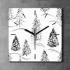 Coloray Uhr auf Leinwand 30x30 cm Wand Uhr Dekoration Produktbild-Vorschau 2