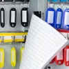 Schlüsselschrank aus Stahl, abschließbar mit 42 Haken, 35 x Produktbild-Vorschau 10