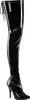 SEDUCE-4000SLT Pleaser vegane High Heels Crotch Stretch Produktbild-Vorschau 1