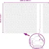 vidaXL Zváraný plotový panel, 0,4 x 25 m, pozinkovaná oceľ, Náhľad obrázku produktu 8