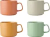 KitchenCraft Idilica stohovací kameninové hrnky - sada 4ks Náhled obrázku produktu 1