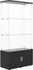 UnboxG Glasvitrine,Vitrinenschrank Glas mit LED Licht und Produktbild-Vorschau 16