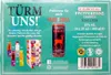 The image shows a box of St. Hubertus Pfefferminz Tropfen with various promotional elements. Produktbild-Vorschau
