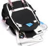 Universeller Schulsportrucksack mit Schlüsselring und USB Produktbild-Vorschau 9