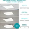 EGLO Salobrena 1, LED, 4000 K, 4300 lm, Bílá Náhled obrázku produktu 10