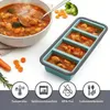 2St Silikon Gefrierform mit Deckel, BPA-frei Suppenwürfel Produktbild-Vorschau 4