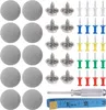 130 Stück Dachhimmel Reparatur Set,KFZ Reparatur Produktbild-Vorschau 1