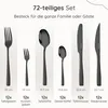 Deleca Besteckset 72‑teilig für 12 Personen - Produktbild-Vorschau 2