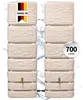 4rain SLIM STONE DECOR wandtank SET 700 L zandbeige, 2x Productafbeelding-voorbeeld 1