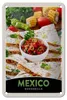 Blechschild Reise 12x18cm Mexiko Quesadilla Amerika scharf Produktbild-Vorschau 1